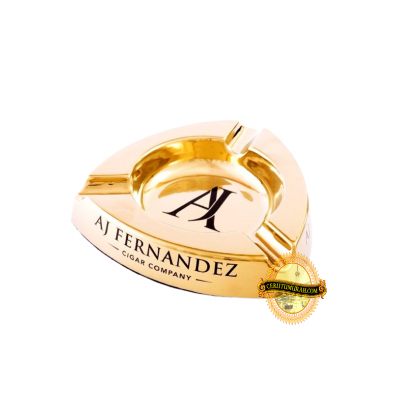 AJ FERNANDEZ ASHTRAY - GOLD