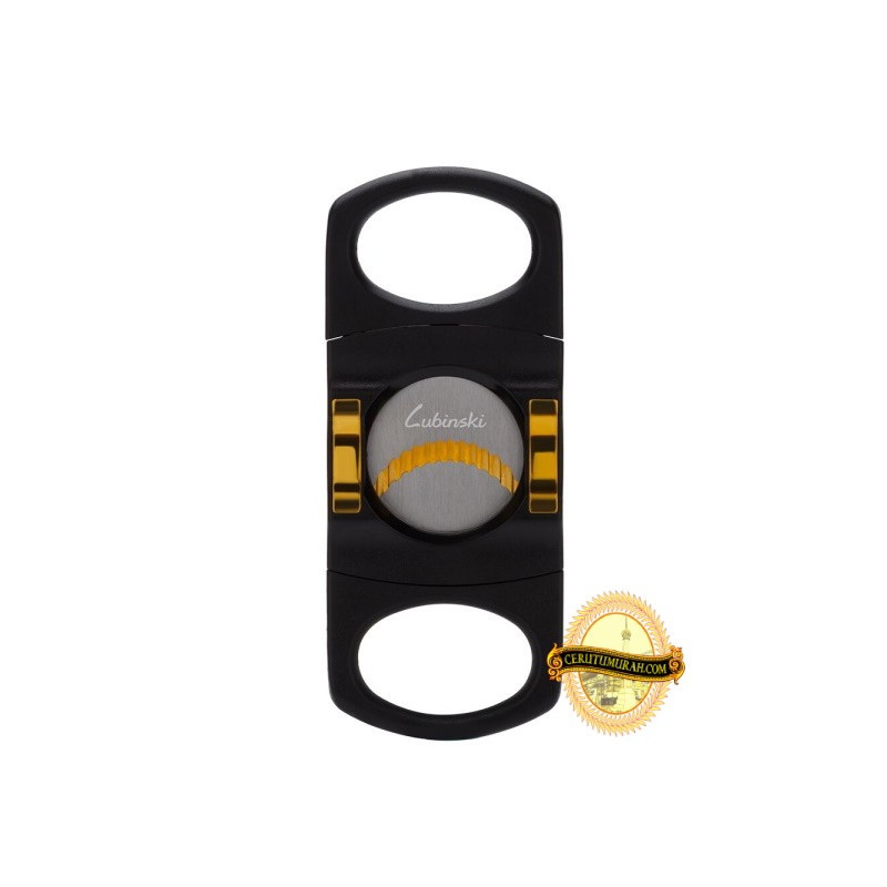 LUBINSKI SERRATED CUTTER - 2 in 1 CIGAR CUTTER