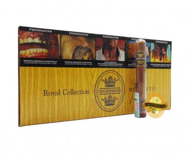 DOS HERMANOS ROYAL ROBUSTO GLASS TUBE BOX OF 20