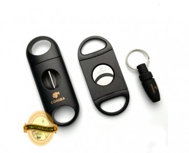 COHIBA SET CIGAR CUTTER - BLACK