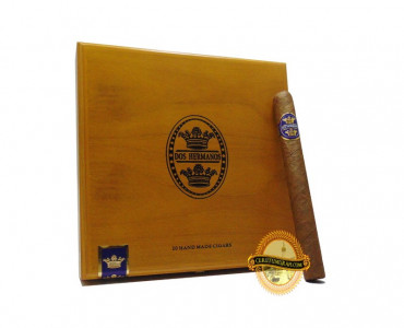 DOS HERMANOS PREMIUM CHURCHILL WOODEN BOX