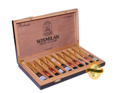 WISMILAK SELECCION MADURO ROBUSTO TUBOS BOX OF 10