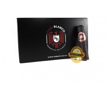 Rojo Blanco Petit Robusto Oscuro Box Isi 10